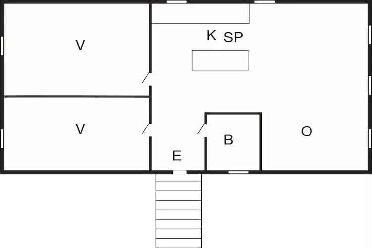 4 sterren vakantie huis in NORA-Plattegrond