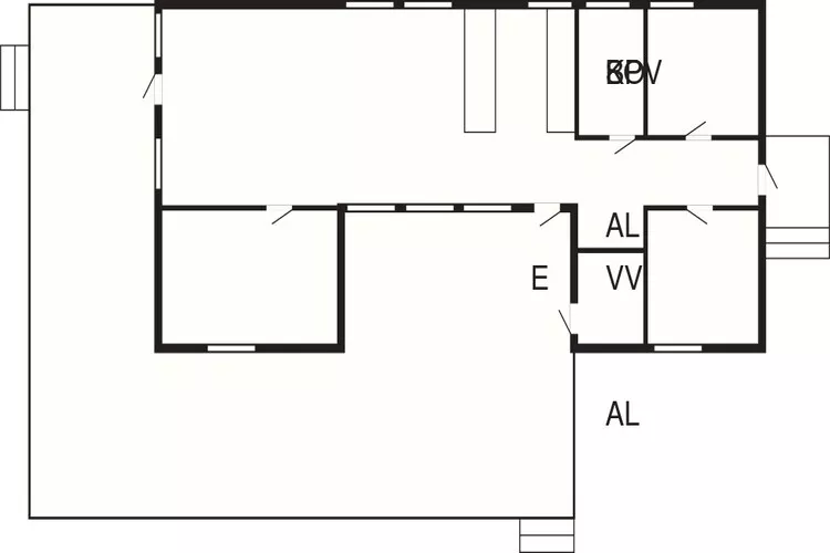 4 Personen vakantie huis in LÖTTORP-Plattegrond