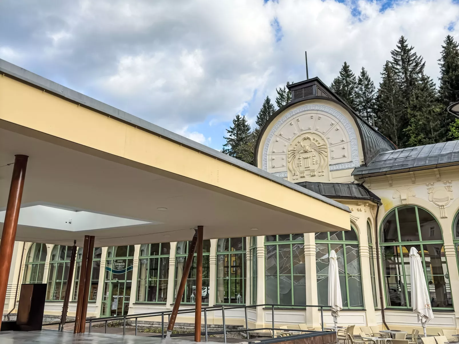 Švýcarský dvůr Lodge-Omgeving