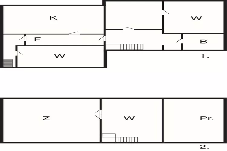 6 Personen vakantie huis in Søndeled-Plattegrond