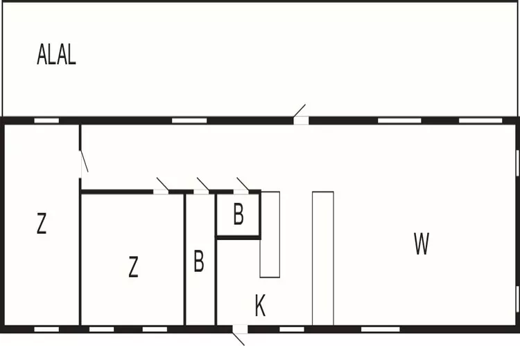 4 sterren vakantie huis in Frillesås-Plattegrond