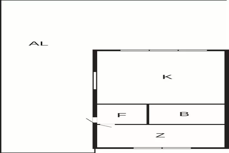 2 Personen vakantie huis in Hönö-Plattegrond