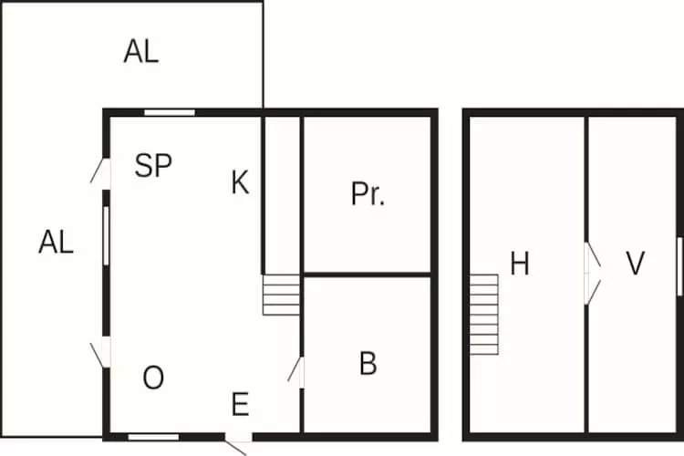 4 sterren vakantie huis in Drottningskär-Plattegrond