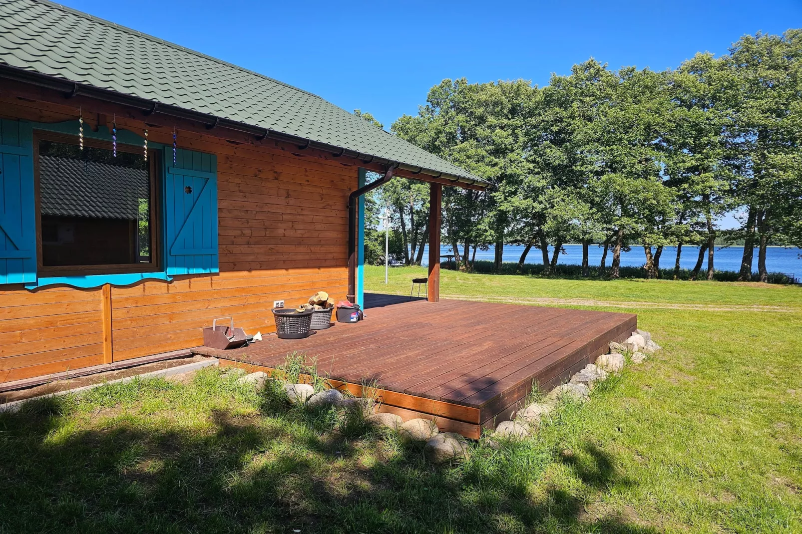 	Domek wakacyjny NIEZAPOMINAJKA dla max 4 osób Grąbczyn-Terrasbalkon