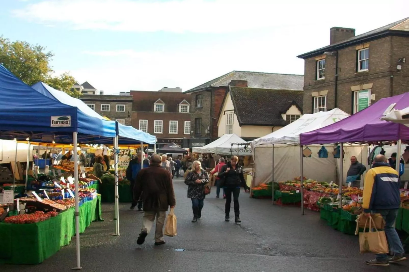 Woodland Lodge-Gebieden zomer 20km