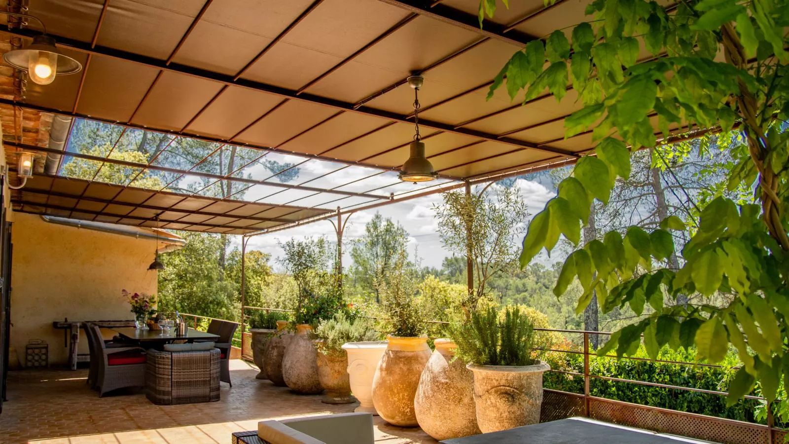 La Bastide Romaine-Terrasbalkon