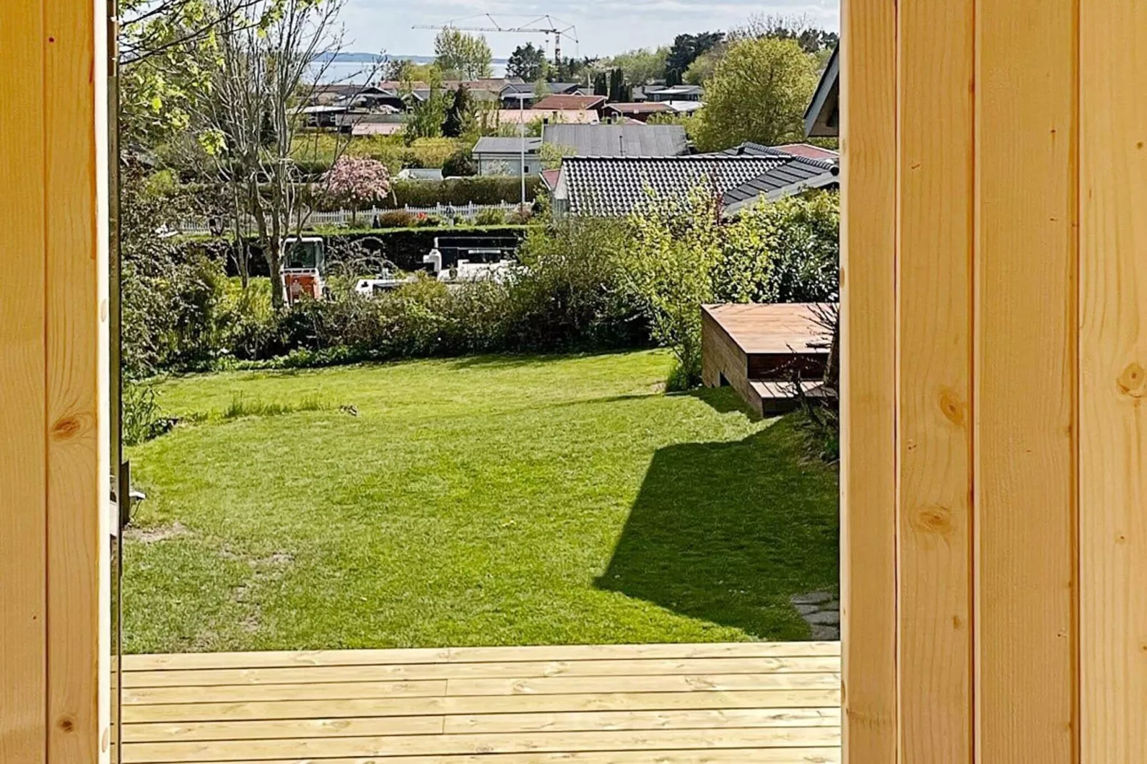 8 persoons vakantie huis in Rønde-Sauna