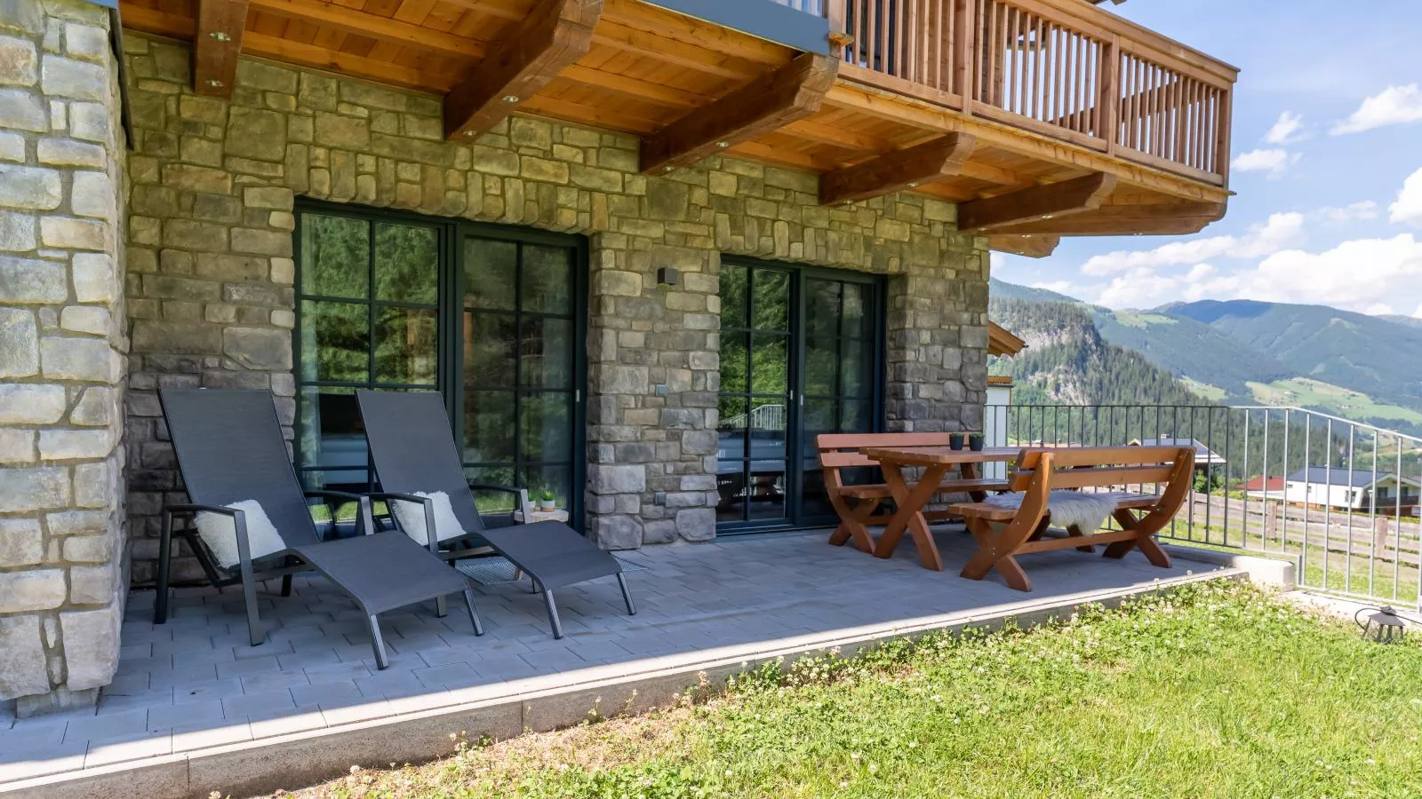Tauernlodge Eben C1-Terrasbalkon