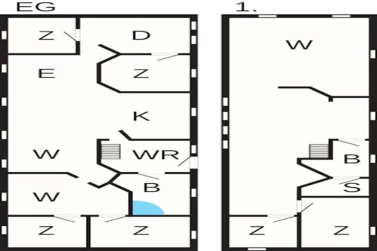 12 persoons vakantie huis in Lemvig-Plattegrond