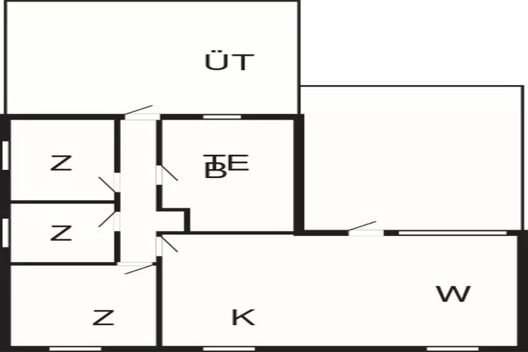 6 persoons vakantie huis in Rødby-Plattegrond