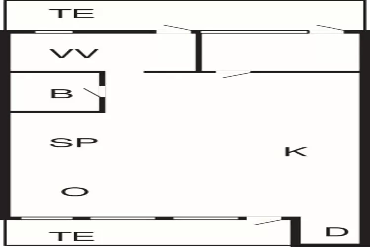 4 persoons vakantie huis in Bogense-Plattegrond