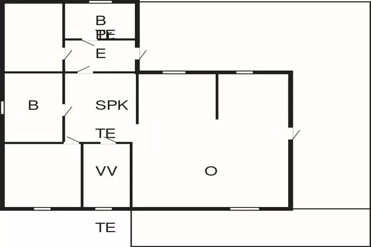 4 persoons vakantie huis in Botnhamn-Plattegrond