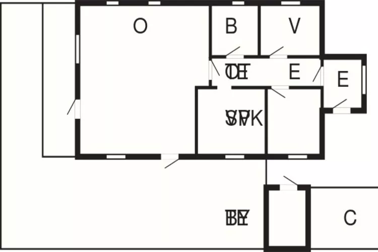 6 persoons vakantie huis in Hadsund-Plattegrond