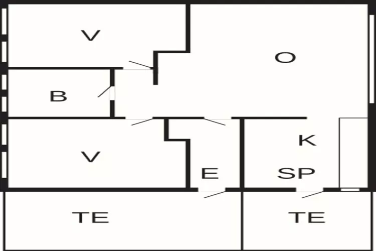 4 persoons vakantie huis in Aabenraa-Plattegrond