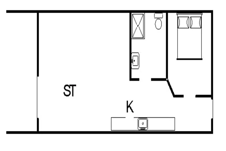 4 persoons vakantie huis in Fanø-Plattegrond