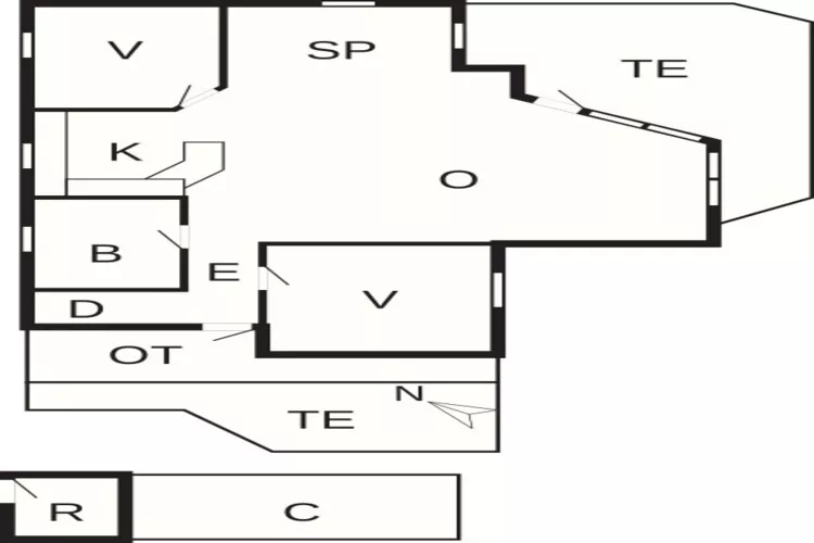 6 persoons vakantie huis in Nakskov-Plattegrond