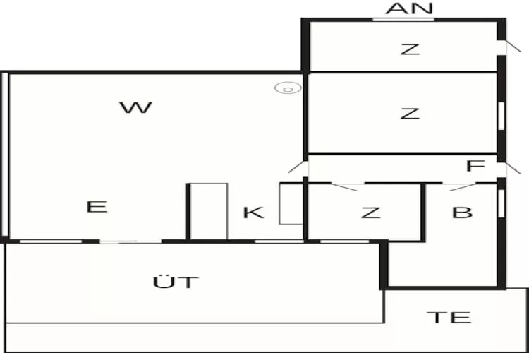 6 persoons vakantie huis in Nordborg-Plattegrond
