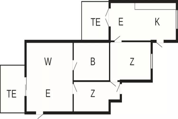 Rustig toevluchtsoord aan de rivier-Plattegrond