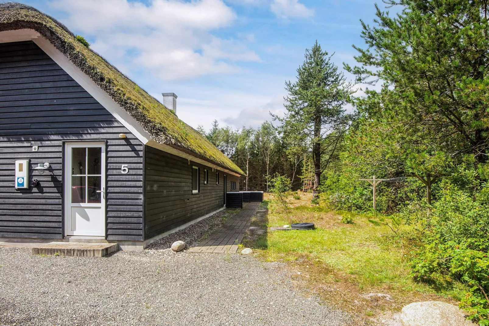 Vakantieoase in de natuur van Houstrup-Buitenlucht