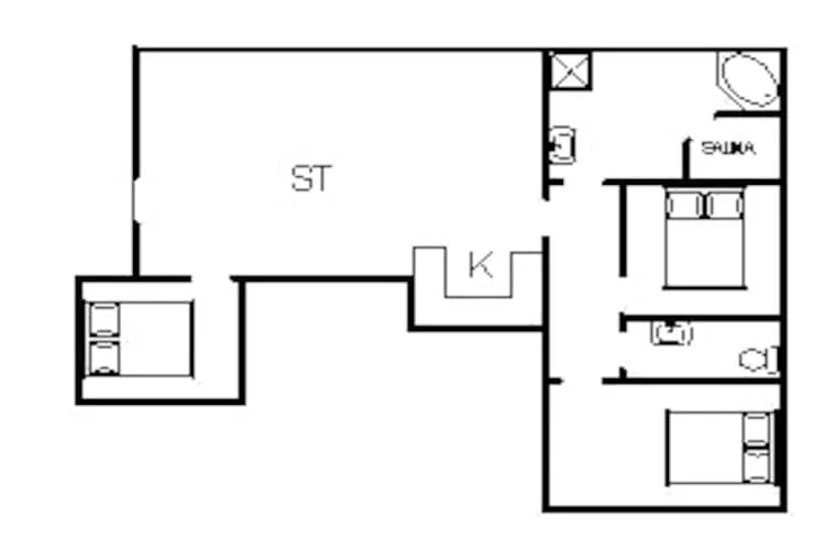 8 persoons vakantie huis in Hvide Sande-Plattegrond