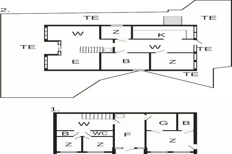 12 persoons vakantie huis in Fitjar-Plattegrond