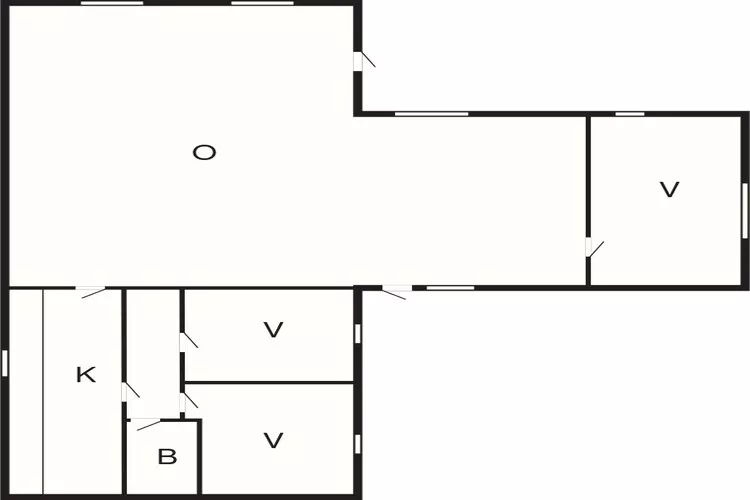 5 persoons vakantie huis in Grenaa-Plattegrond