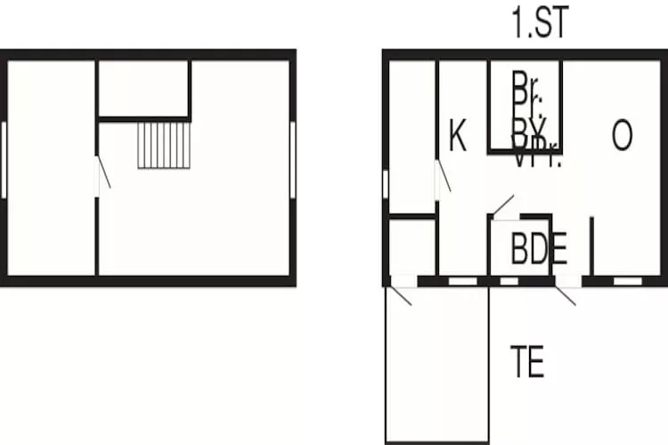 4 persoons vakantie huis in Olofström-Plattegrond