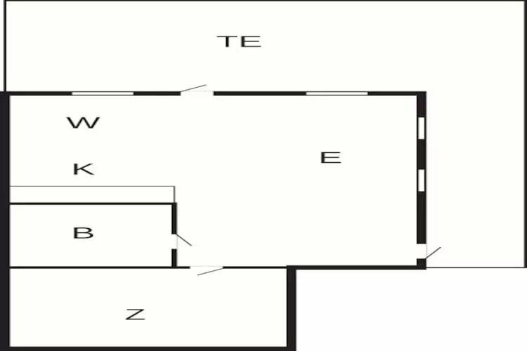 4 persoons vakantie huis in Brålanda-Plattegrond