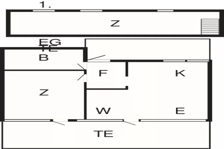 Moderne Oase in Marielyst-By Traum-Plattegrond