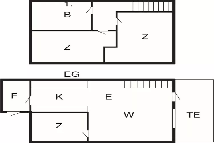 6 persoons vakantie huis in Rømø-Plattegrond