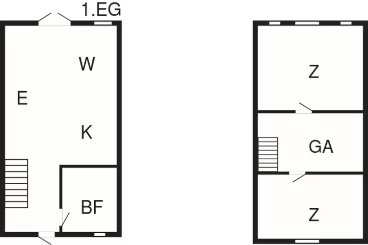 Kusttoevlucht in oster Hurup-By Traum-Plattegrond