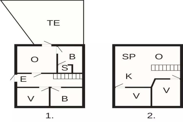 6 persoons vakantie huis in BØMLO-Plattegrond