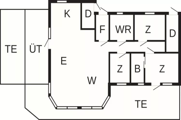 8 persoons vakantie huis in TORVIKBUKT-Plattegrond