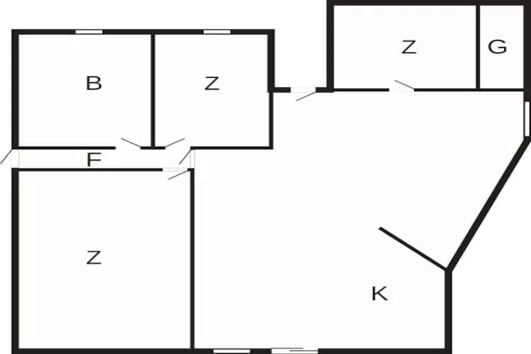 6 persoons vakantie huis in Ebeltoft-Plattegrond