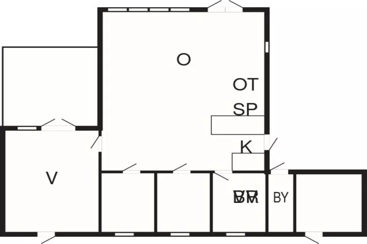 6 persoons vakantie huis in Brenderup Fyn-Plattegrond