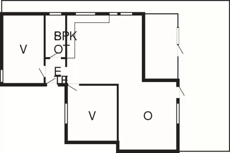 6 persoons vakantie huis in Jægerspris-Plattegrond