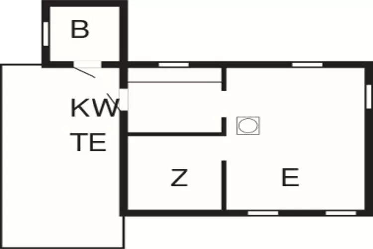 4 persoons vakantie huis in Ulfborg-Plattegrond