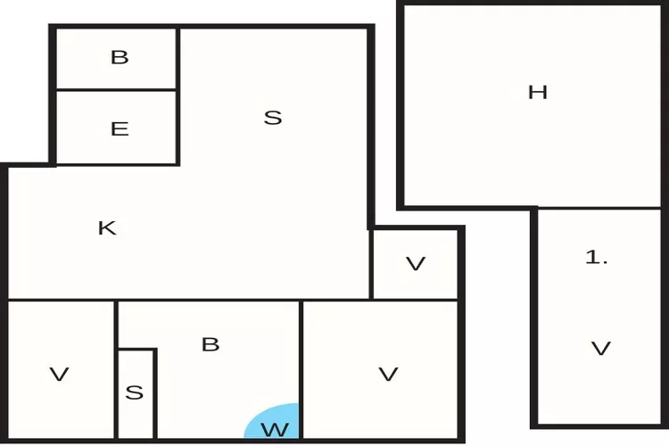 8 persoons vakantie huis in Løkken-By Traum-Plattegrond