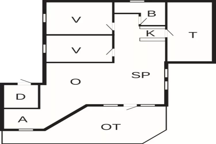 6 persoons vakantie huis in Hjørring-By Traum-Plattegrond