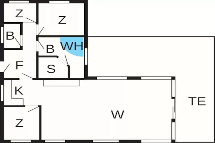 6 persoons vakantie huis in Hejls-Plattegrond