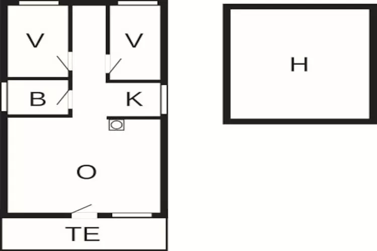 8 persoons vakantie huis in Fur-By Traum-Plattegrond