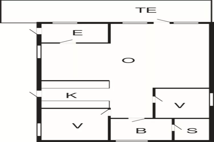 Charmant vakantiehuis -- By Traum Ferienwohnungen-Plattegrond