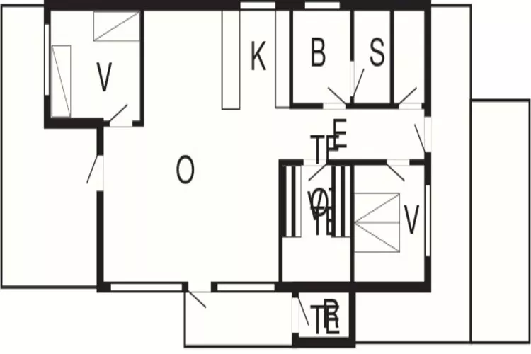 6 persoons vakantie huis in Pandrup-By Traum-Plattegrond