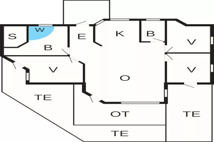8 persoons vakantie huis in Rødby-By Traum-Plattegrond