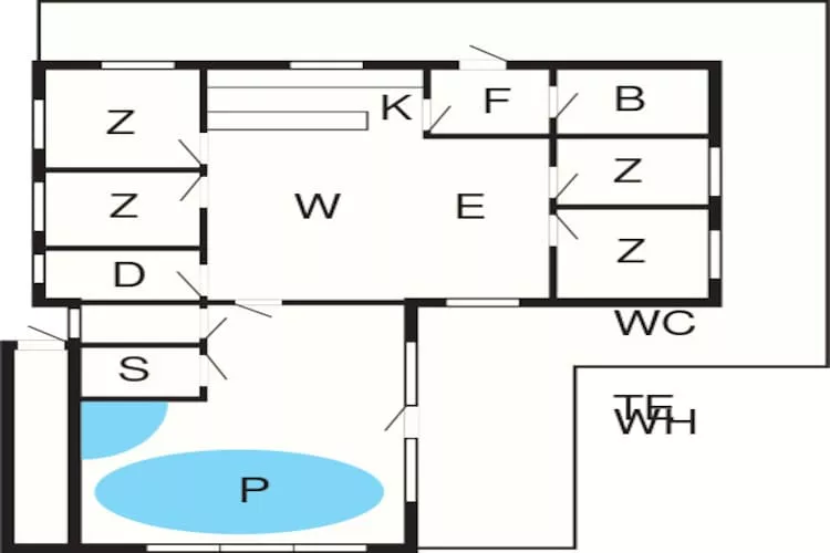 15 persoons vakantie huis in Hals-By Traum-Plattegrond