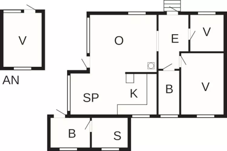 6 persoons vakantie huis in ARBOGA-By Traum-Plattegrond