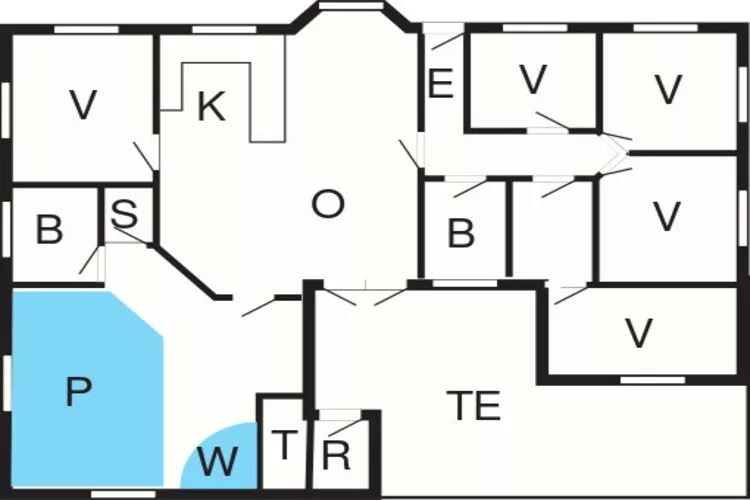 Luxe retraite met zwembad -- By Traum Ferienwohnungen-Plattegrond