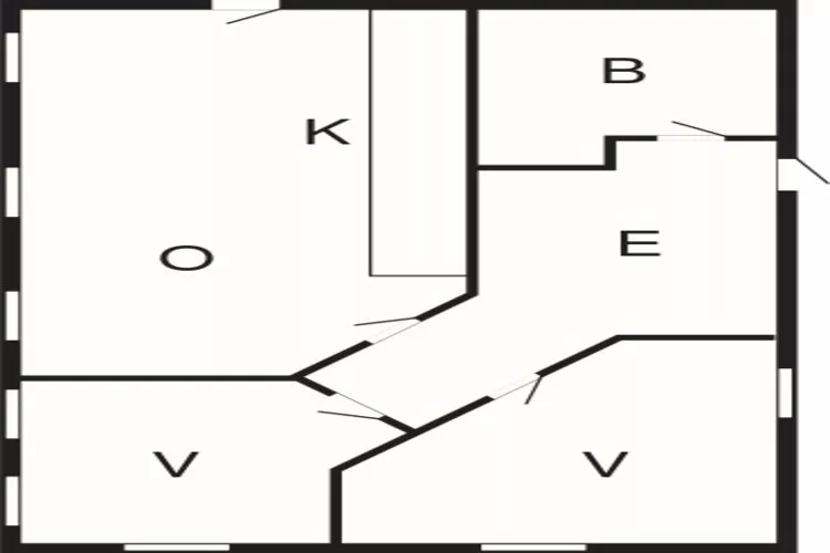 5 persoons vakantie huis in Højer-By Traum-Plattegrond