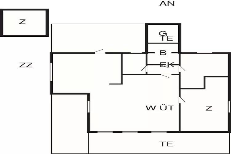 8 persoons vakantie huis in Nexø-By Traum-Plattegrond