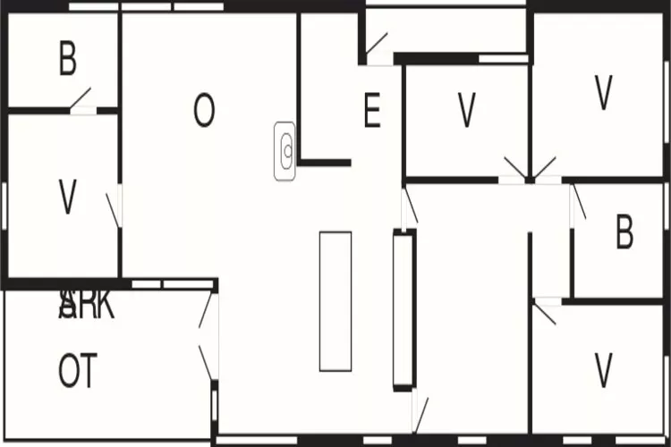 8 persoons vakantie huis in Hornbæk-By Traum-Plattegrond